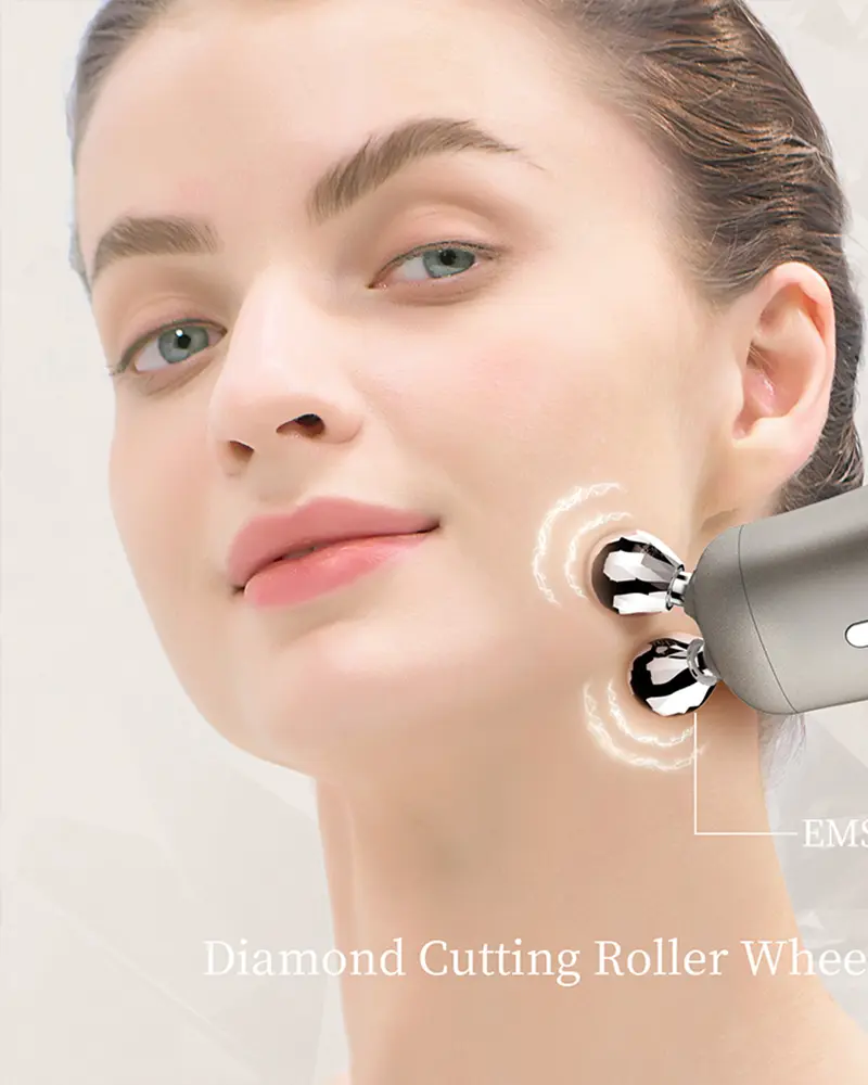 Dispositivo de terapia facial RF y EMS de doble cabezal MR-2331what - Imagen 3